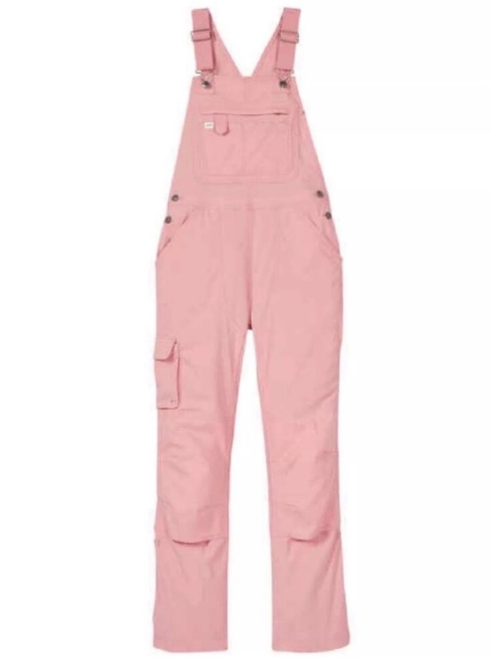 Duluth Trading Co Heirloom Gardening Bib Overalls Pastel Pink Small x 31